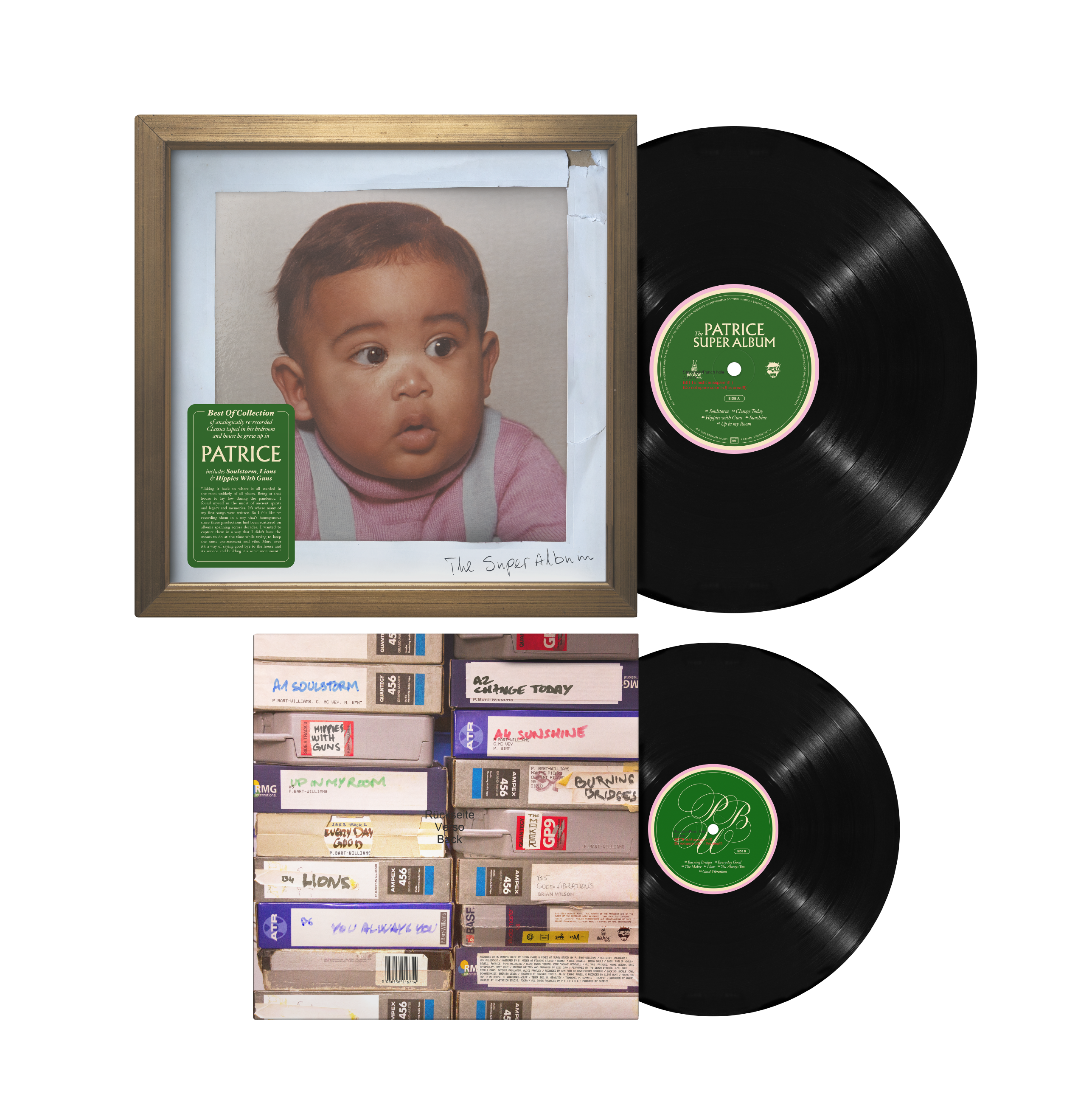 The Super Album - limited edition vinyl (signed by Patrice)