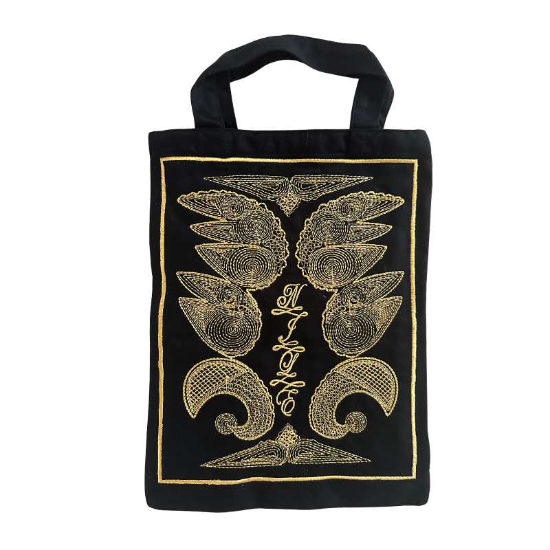 Limited embroidered "Raw & Uncut / Nile"-Bag